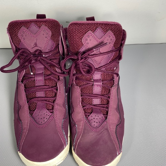 Nike Air Jordan True Flight BG Bordeaux Basketball Shoes 343795-625 Size 4.5 Y - Picture 3 of 6